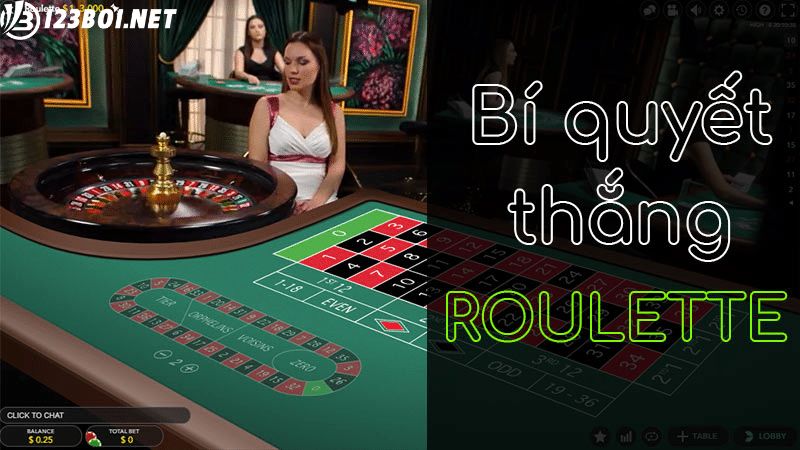 Kinh nghiệm dành cho người mới khi chơi Roulette Online 123B03